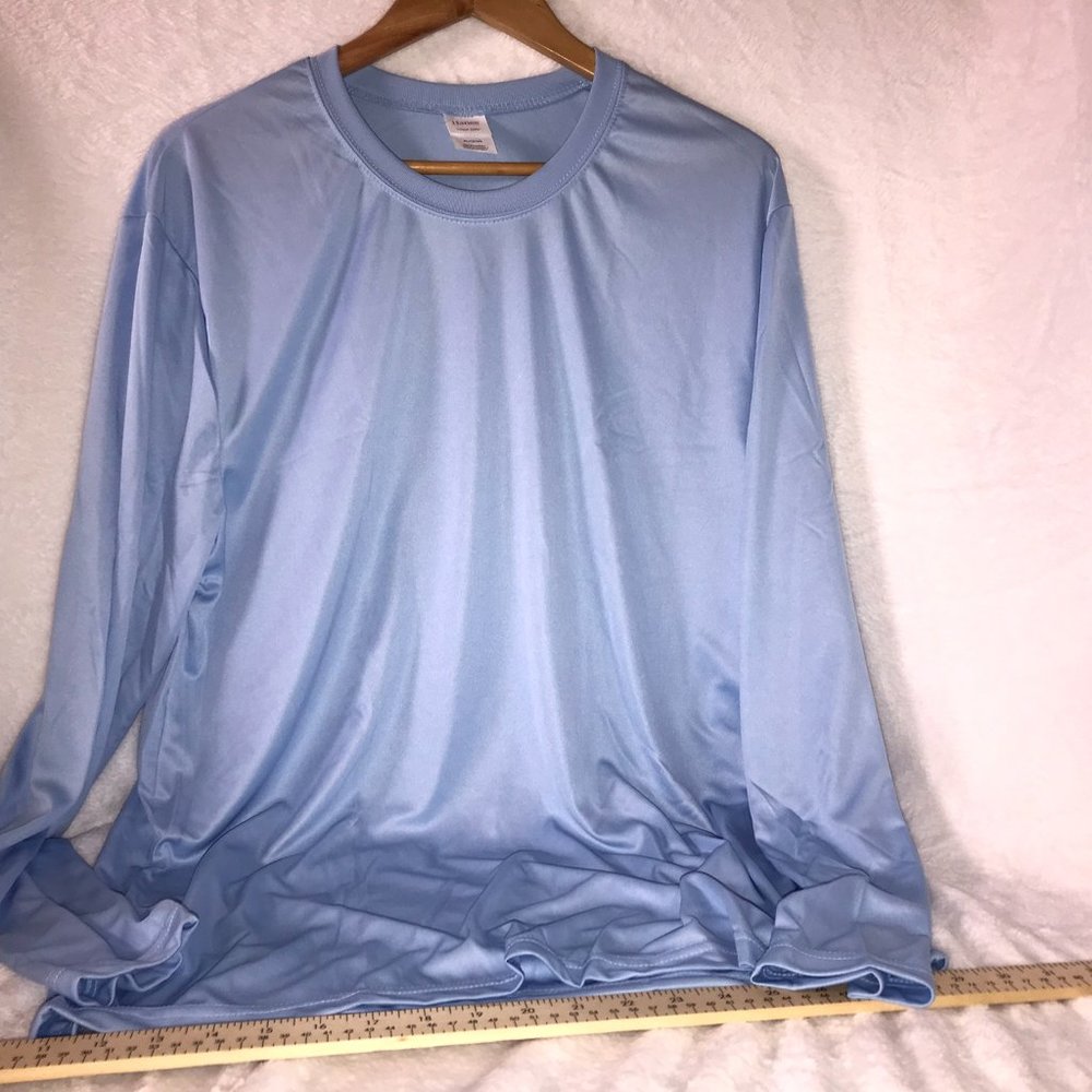 Hanes - Cool Dry - Men's - Long Sleeve T-Shirt - 2-Pack!